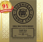 Caol Ila 卡歐伊拉 33Y 50.2%  91分 (R17)