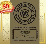 Mortlach 摩托拉克 30Y 48.2% 89分 (R17)