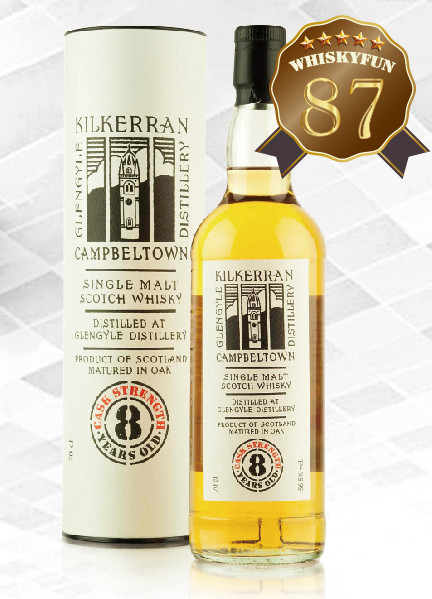 KILKERRAN 8Y Single Malt Scotch Whisky齊克倫 8年單一麥芽威士忌原酒 限量發行(2018 Batch 1)